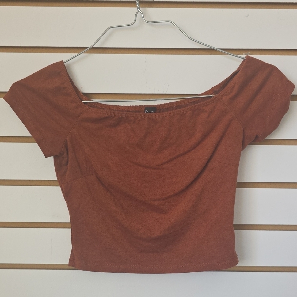 Windsor off shoulder crop top Small
